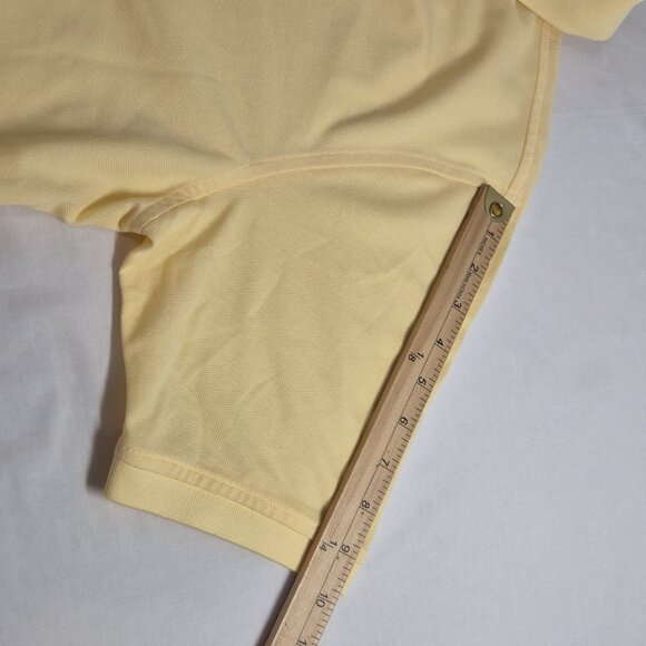 Roundtree & Yorke Gold Label Polo Shirt Men's Size S Yellow Short Sleeve NWT 54 - Picture 7 of 8